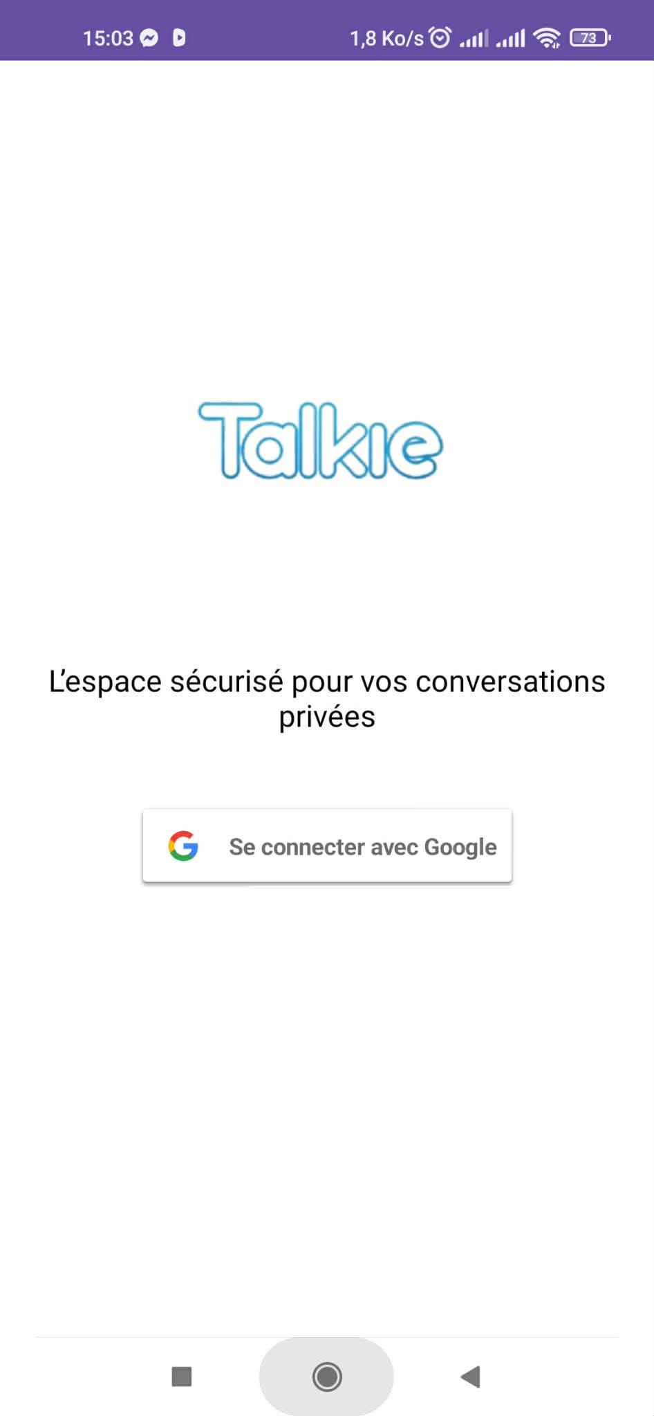Talkie Screenshot 1